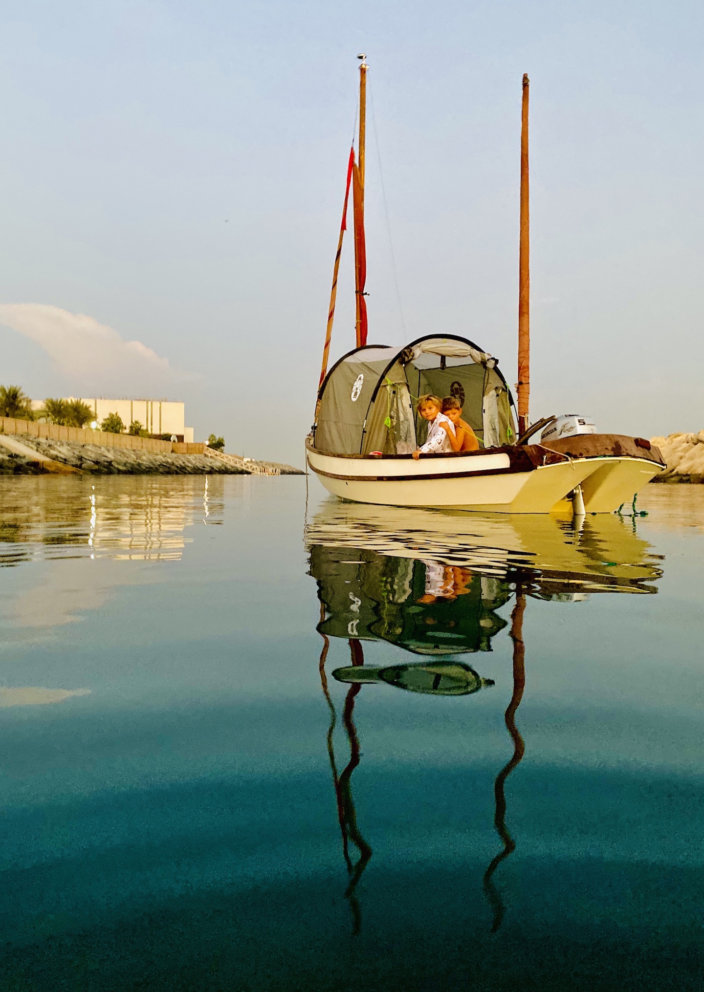 A calm, balmy morning